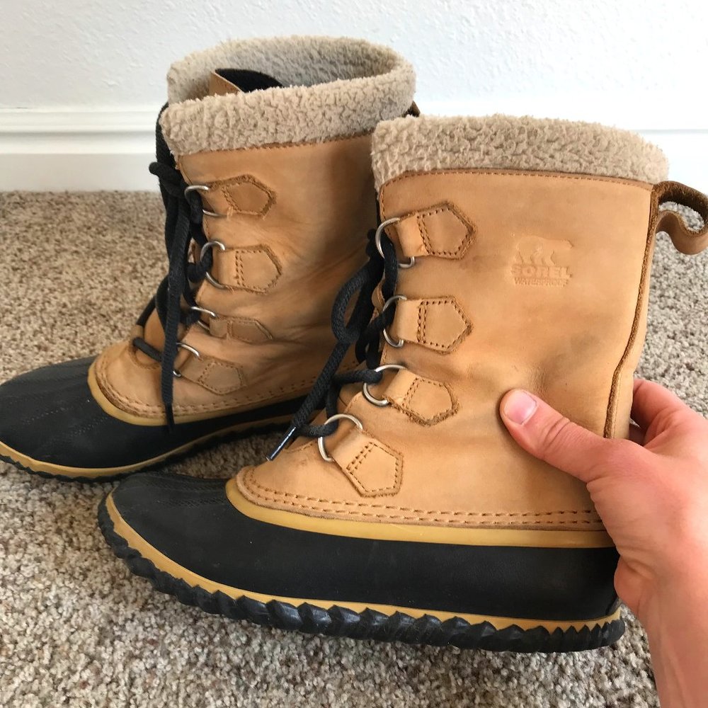 Sorel Snow Boots, Snow/Winter, Size 7.5